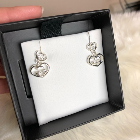 NIB GUCCI Love Britt Double G Earrings - Picture 5 of 8